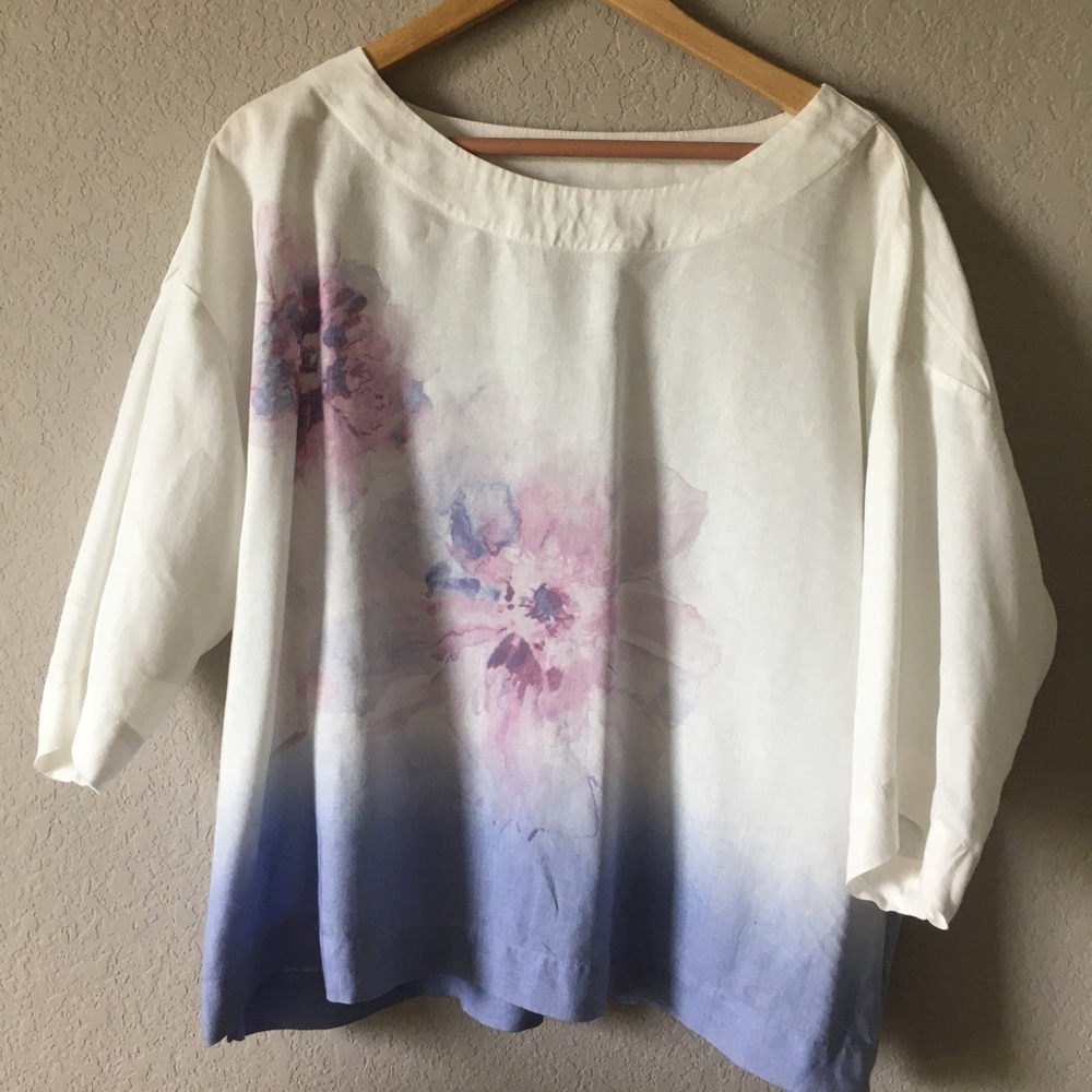 J Jill boxy top